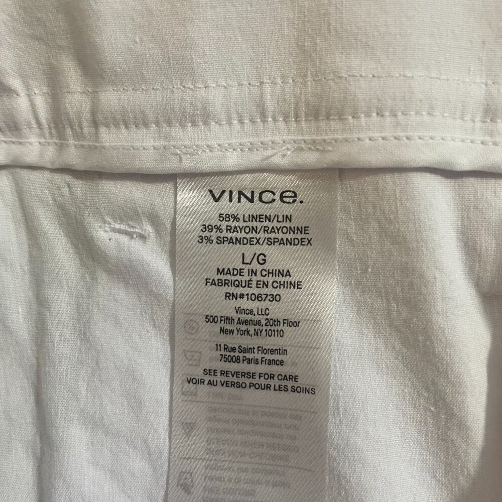 VINCE Capri Pants With Belt - Picture 6 of 11